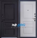 Виктория СЕРАЯ ТЕРМО муар RAL 7024 / ясень грей
