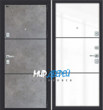 Porta M-3 П50/П50 Dark Concrete AB-4/Angel AB-4/Лунный камень